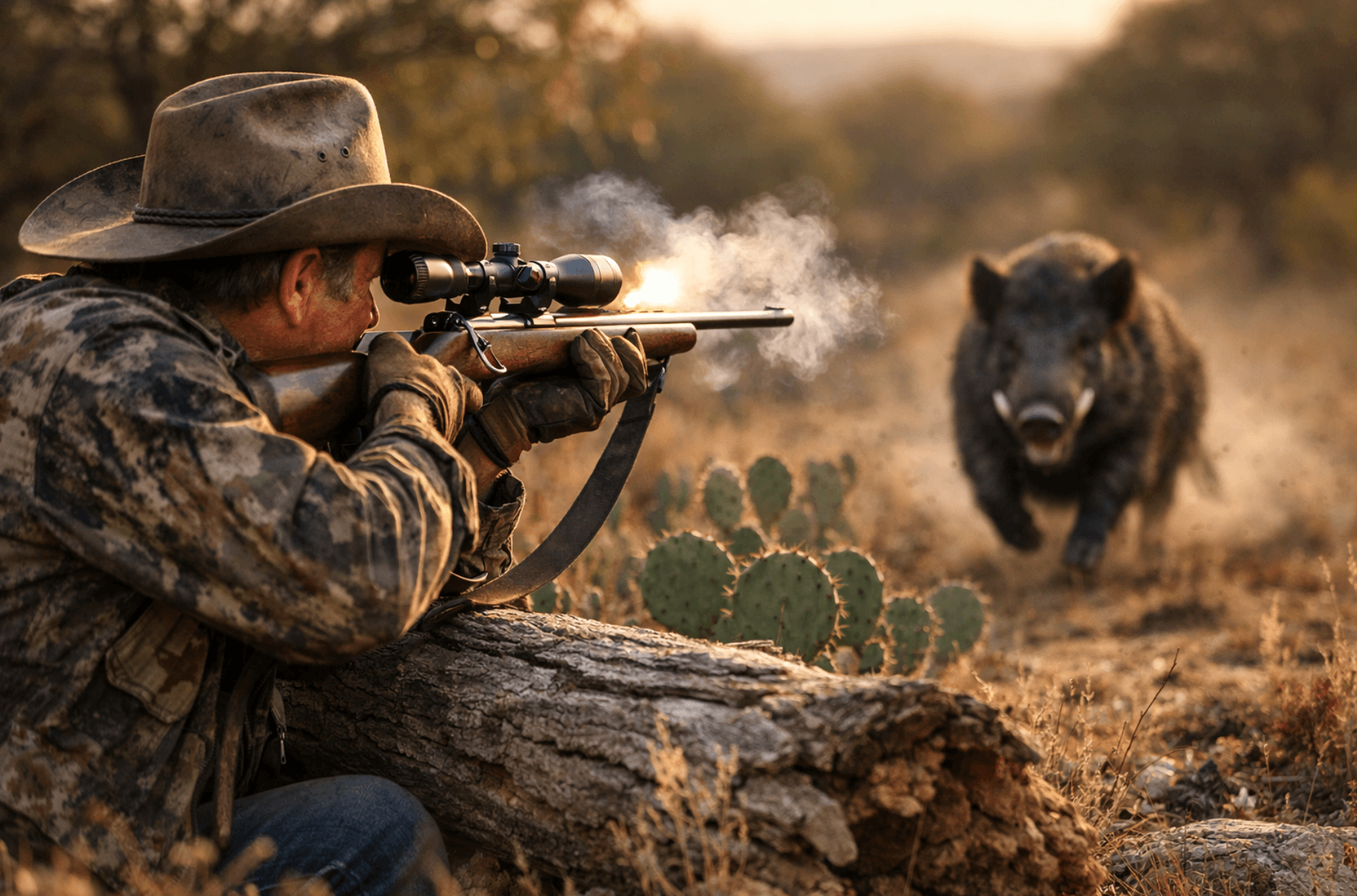 American hunter practicing self-sustenance - Second Amendment rights and conservative American values